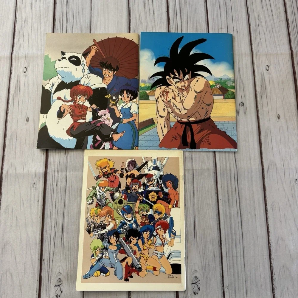 Animenominous Anime Magazine Lot Premiere #1 2 4 DBZ‎ Ranma Urusei 90s